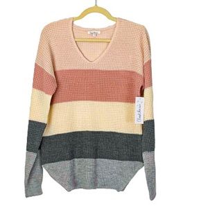 ⭐️Cloud chaser color block sweater